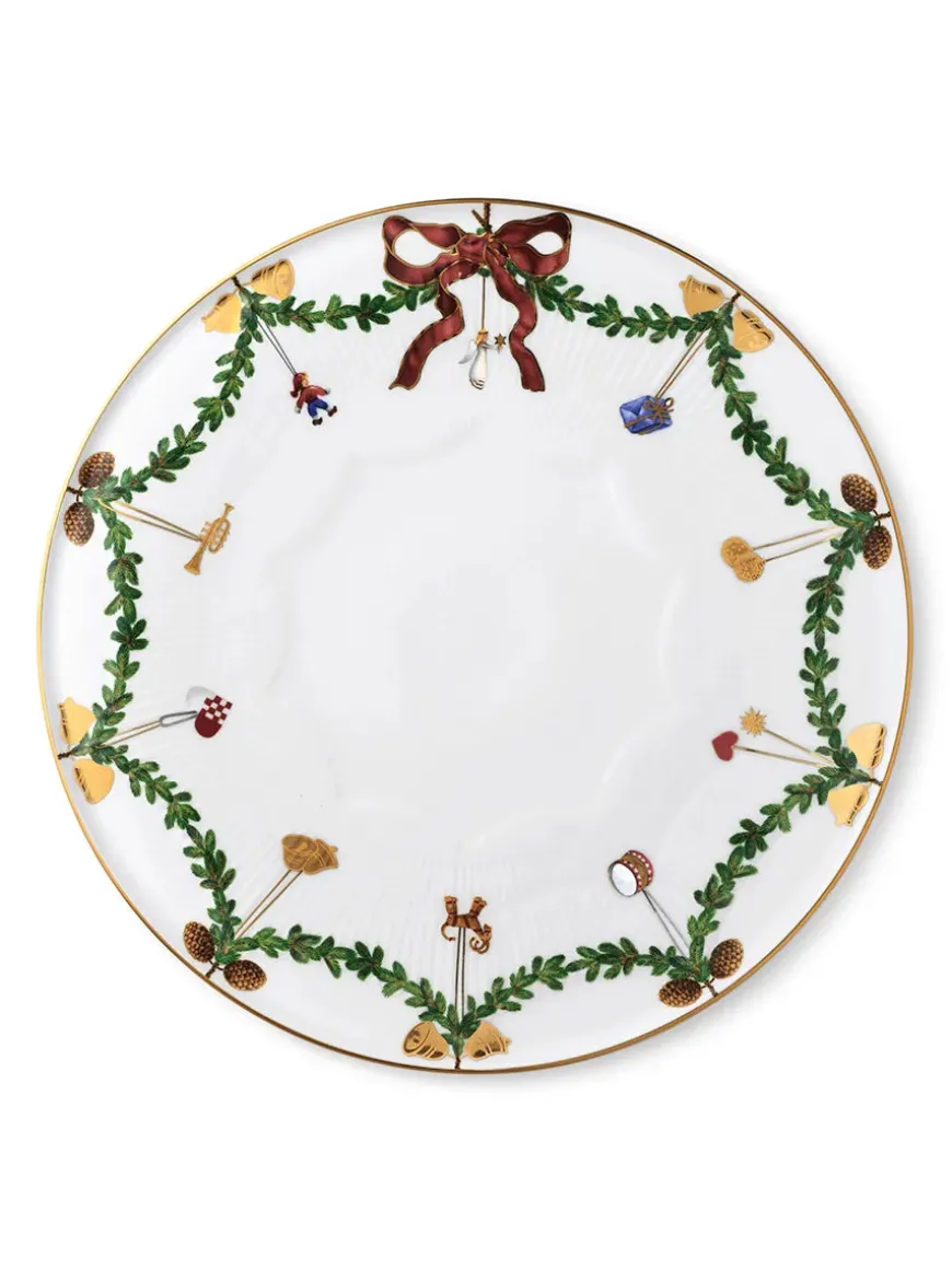 Royal Copenhagen Stjerne Riflet Jul, fad 32 cm