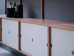 Royal System Modul m. Skydedøre/hylde fra DK3