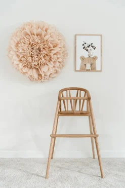 Saga Højstol, sortlakeret eg fra Oaklings