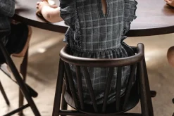 Saga Højstol, sortlakeret eg fra Oaklings