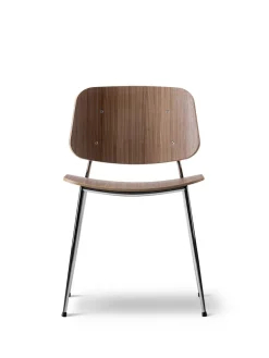 Søborg Stol, stålstel af Børge Mogensen