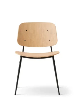 Søborg Stol, stålstel af Børge Mogensen