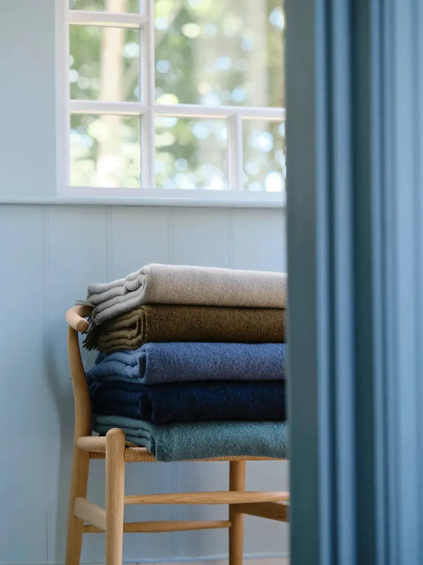 Season Plaid, caramel fra Silkeborg Uldspinderi