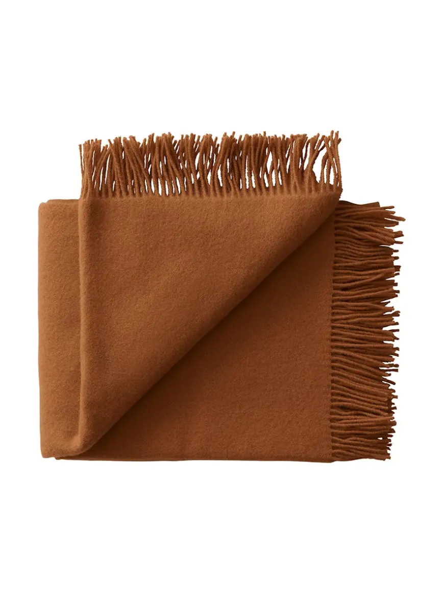 Season Plaid, caramel fra Silkeborg Uldspinderi