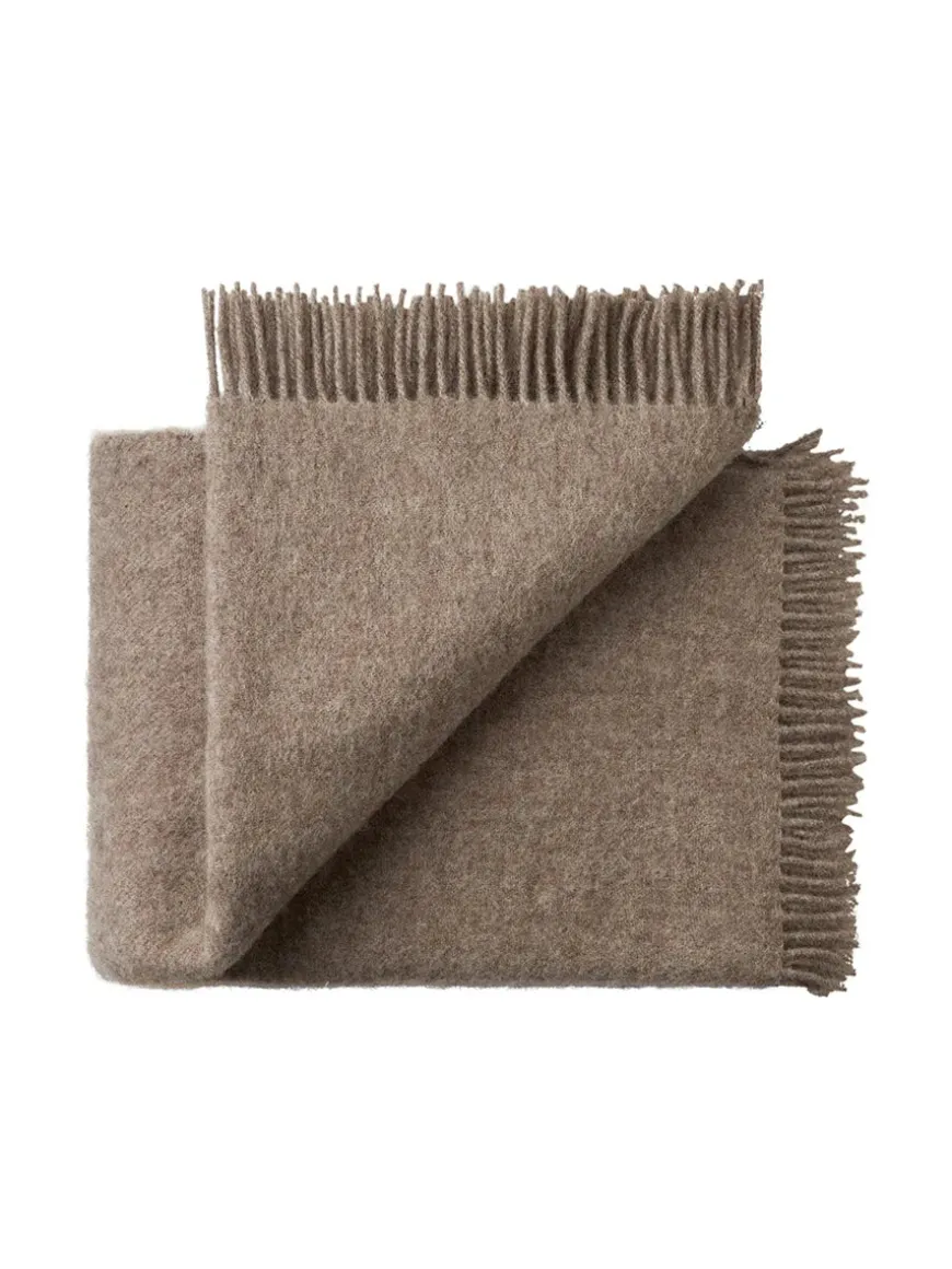 Season Plaid, caramel fra Silkeborg Uldspinderi