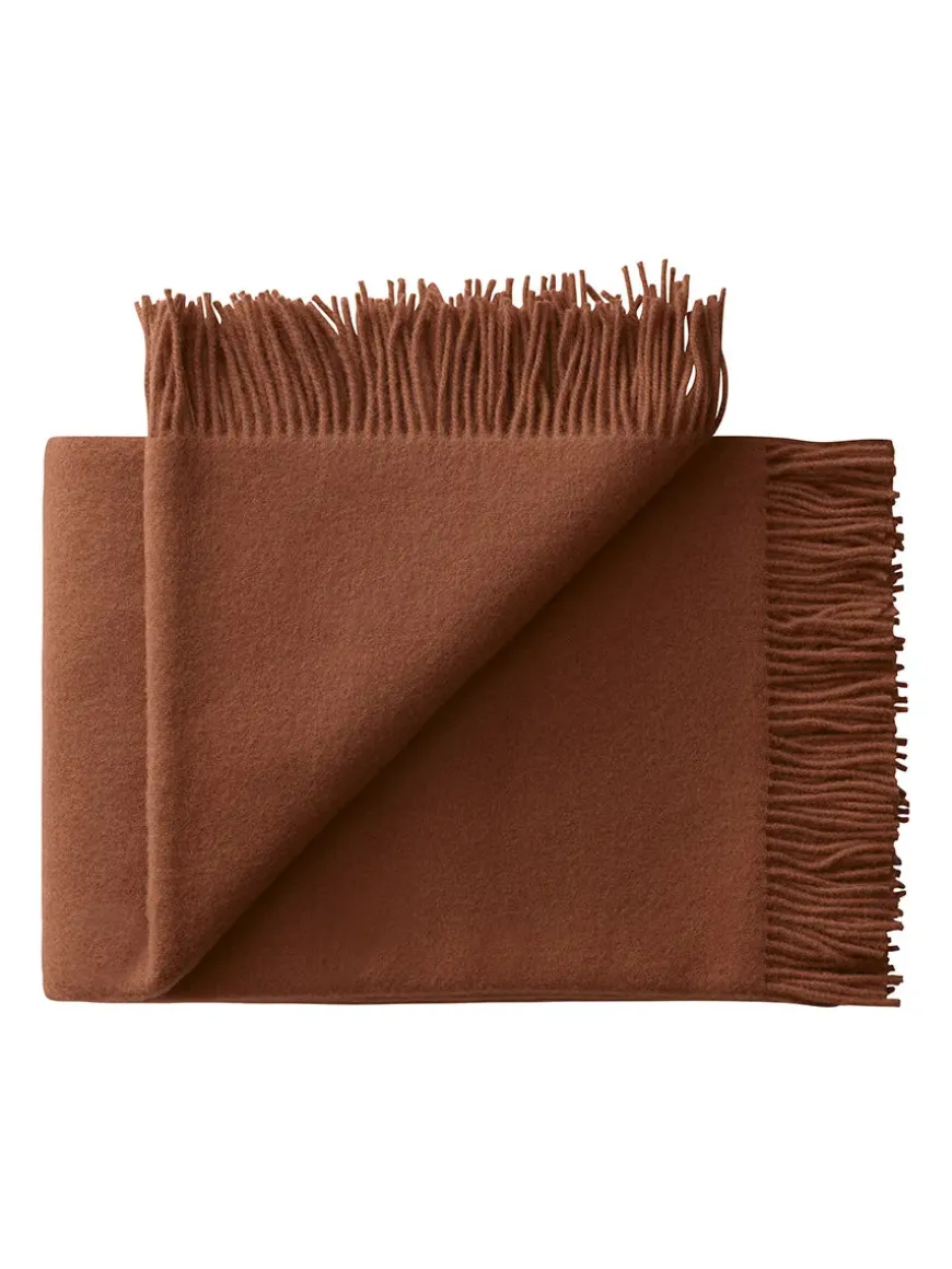 Season Plaid, caramel fra Silkeborg Uldspinderi