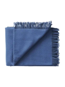 Secret Plaid, indigo/cobalt fra Silkeborg Uldspinderi