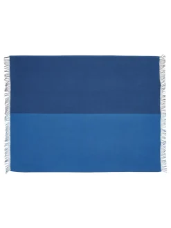 Secret Plaid, indigo/cobalt fra Silkeborg Uldspinderi