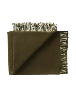 Secret Plaid, ocean/ink fra Silkeborg Uldspinderi