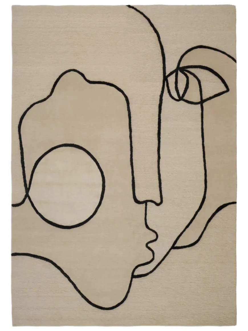 Self Mirage Tæppe fra Linie Design