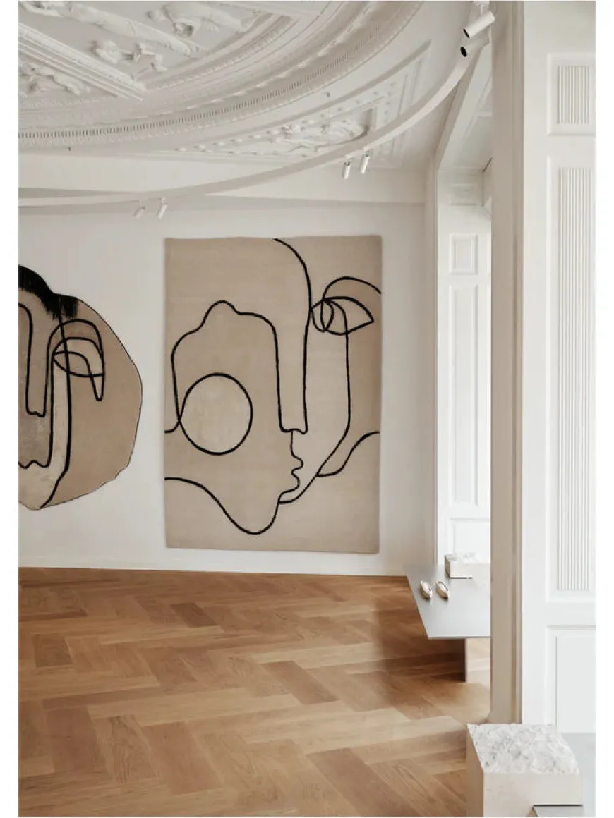 Self Mirage Tæppe fra Linie Design