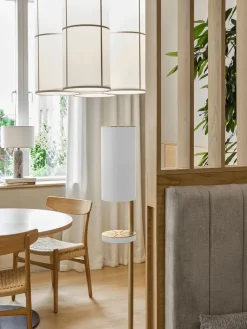 Sensorstyret håndsprit- og sæbedispenser, fritstående i sort fra VOLA