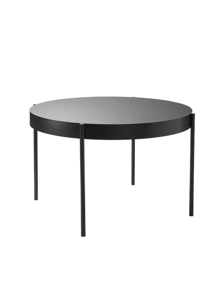 Serie 430 bord, sort af Verner Panton