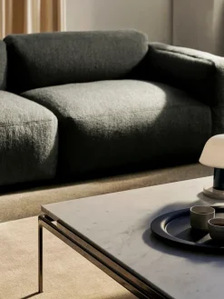 Sett LN13 Sofabord, smoked glass/chrome fra &Tradition