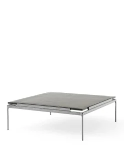 Sett LN13 Sofabord, verde guatemala marble/chrome fra &Tradition