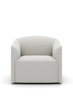Shore Lounge Chair Extended Base, taupe fra New Works