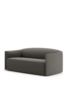 Shore Sofa 2 Seater Extended Base, lava rock fra New Works