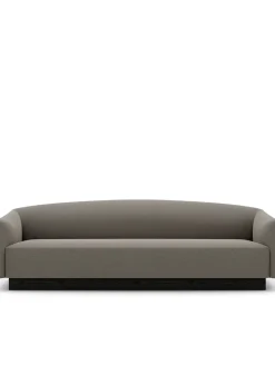 Shore Sofa 3 Seater Plinth, umber fra New Works