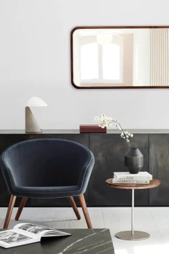 Silhouette spejl Ø100 fra Fredericia Furniture