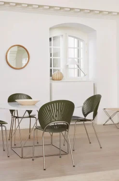 Silhouette spejl 70x70 fra Fredericia Furniture