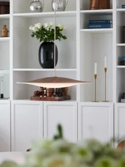 Sinus Wood Pendel, valnød fra Piet Hein