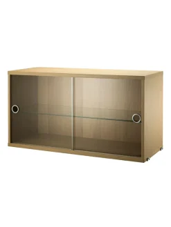 Skab m. Glaslåger fra String