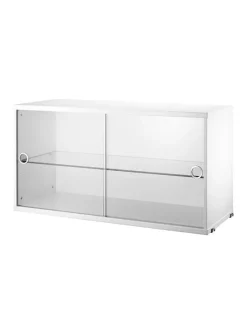 Skab m. Glaslåger fra String