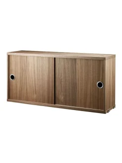 Skab m. Skydelåger fra String