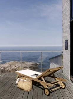 Skagerak Columbus Liggestol, hvid fra Fritz Hansen