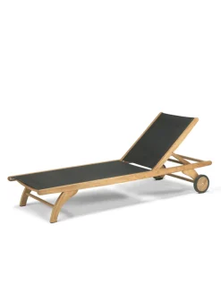 Skagerak Columbus Liggestol, sort fra Fritz Hansen