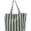 Skagerak Drachmann Jubilæums Tote Bag, light apricot/dark green fra Fritz Hansen