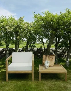 Skagerak Virkelyst Bord, kvadratisk fra Fritz Hansen