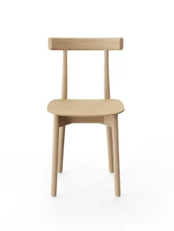 Skinny wooden chair, oak fra Nine