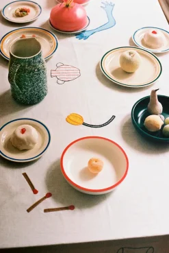 Sobremesa stripe cookie jar fra Hay