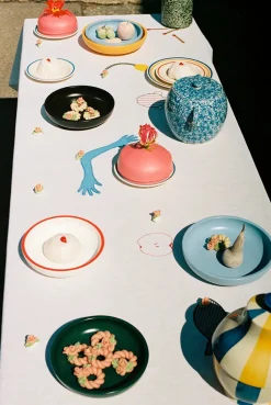 Sobremesa stripe cookie jar fra Hay