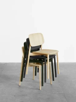 Soft Edge spisestol, træben fra Hay