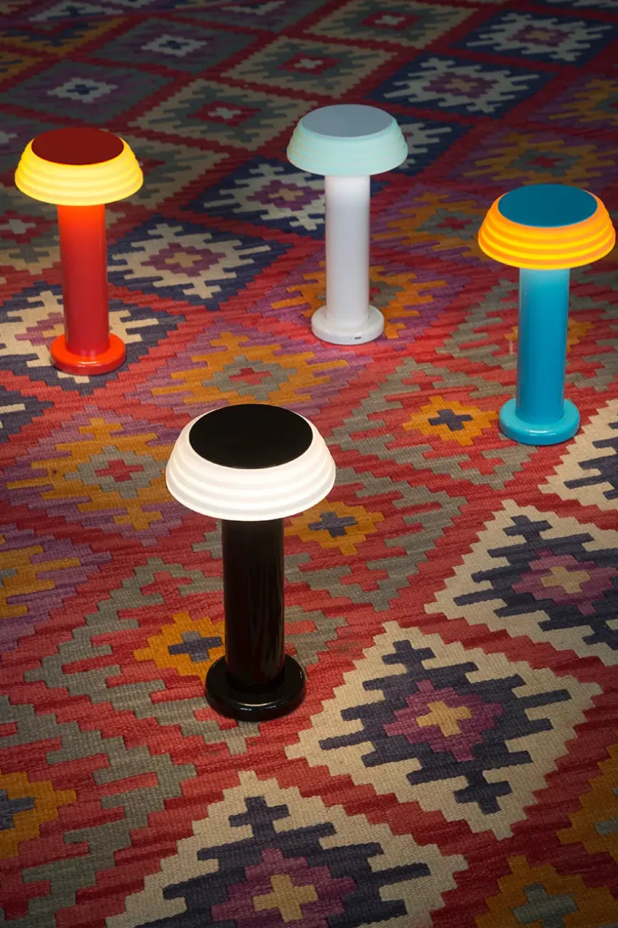 Sowden Light Portable Lamp PL1, red/yellow