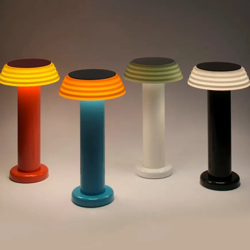 Sowden Light Portable Lamp PL1, red/yellow