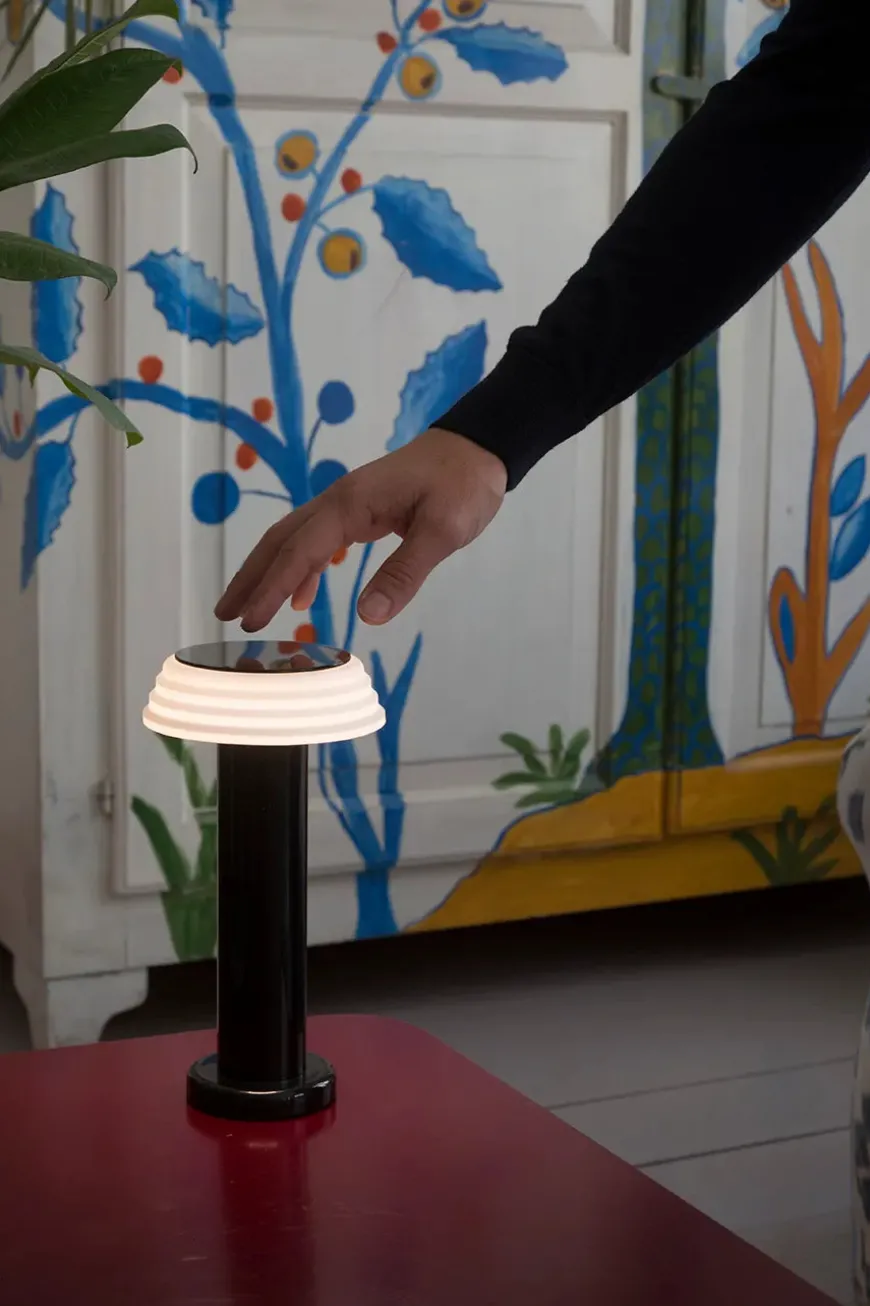 Sowden Light Portable Lamp PL1, blue/orange