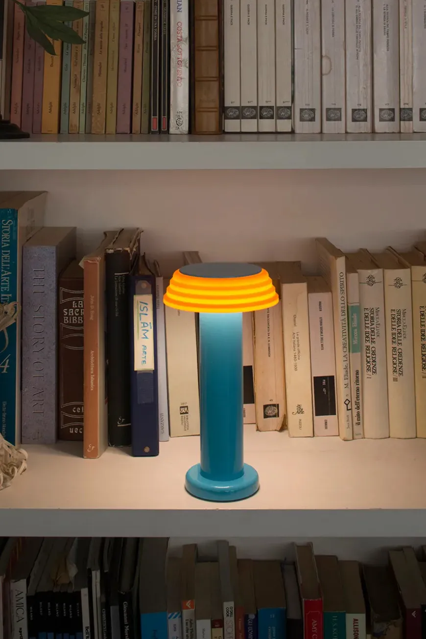 Sowden Light Portable Lamp PL1, blue/orange