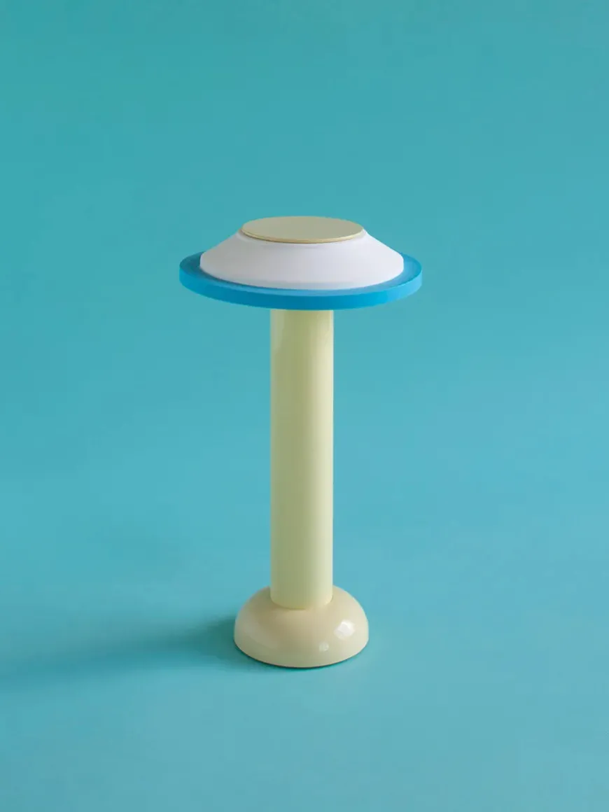 Sowden Light Portable Lamp PL2, yellow/white