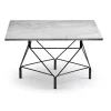 Spider Sofabord 80 x 80 cm, sort stel fra Eilersen