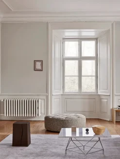 Spider Sofabord 80 x 80 cm, sort stel fra Eilersen