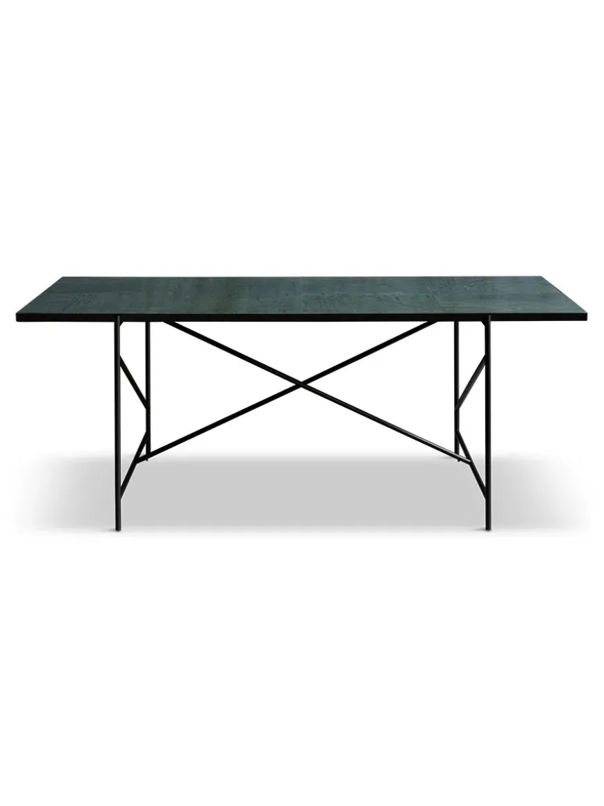 Spisebord 185, sort marmor fra HANDVÄRK