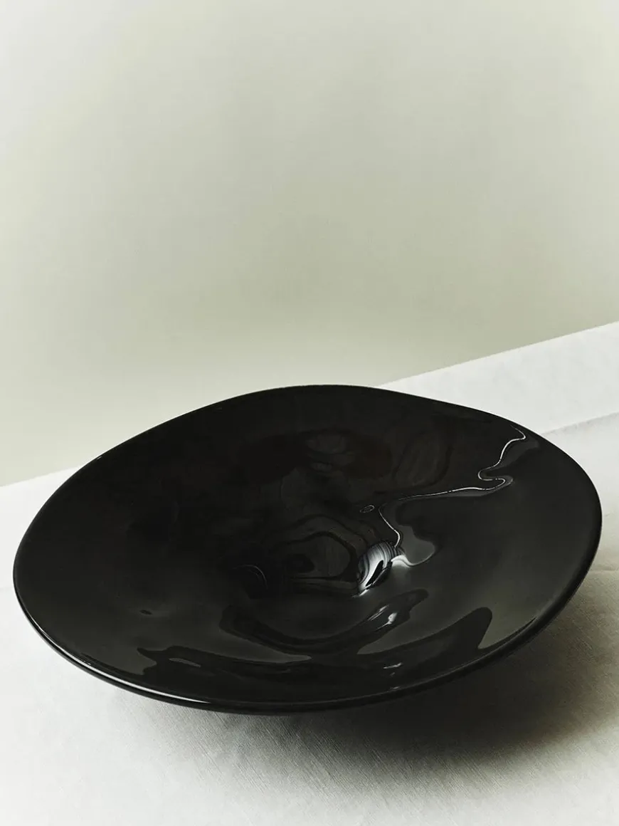 S.R. Vintage Tray Plain Black fra Louise Roe