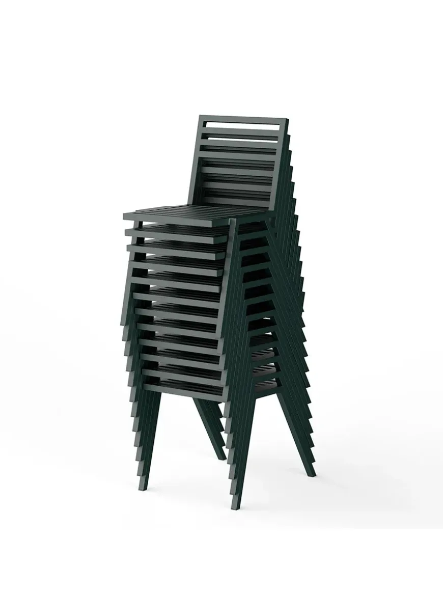 Stacking Chair, grøn fra 19 Outdoors