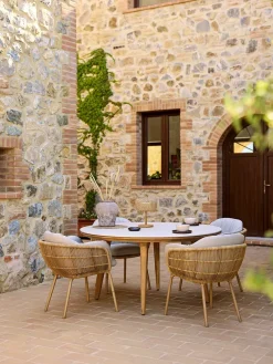 Stay havestol m. 4 ben fra Cane-line