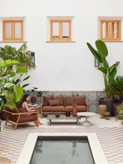 Sticks Loungestol, teak fra Cane-line