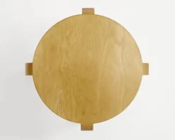 Stool E60, walnut stained fra Artek