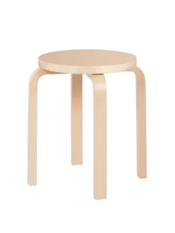 Stool E60, walnut stained fra Artek